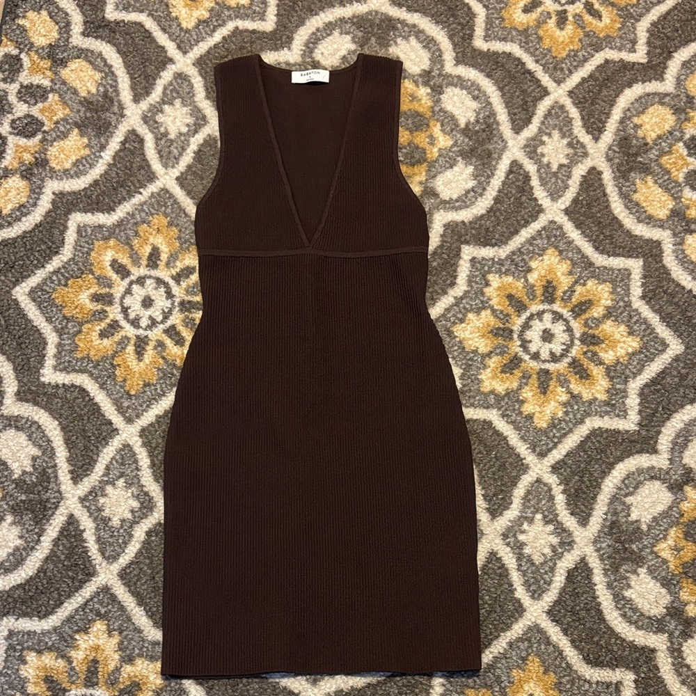 Aritzia Brown Mini Dress